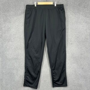 Champion‎ Men's Black Athletic Track Pants Joggers Size XL Elastic Waist Pockets